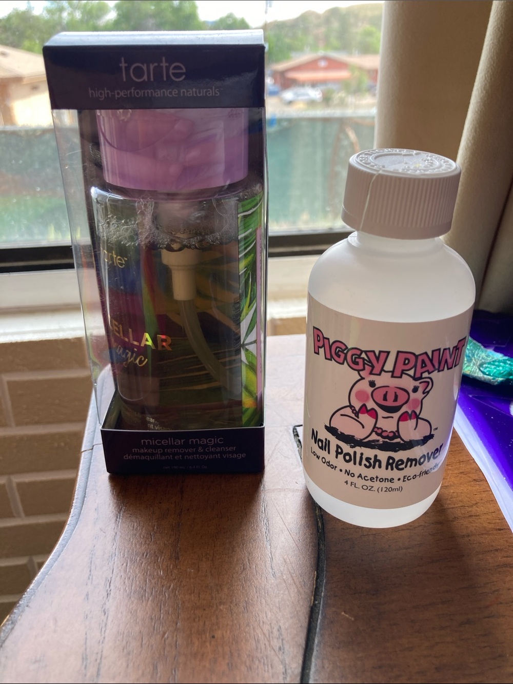 tarte Micellar Magic Makeup Remover & Piggy Paint Nail